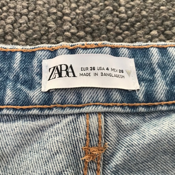 Blue button down Zara Jeans - Picture 3 of 10